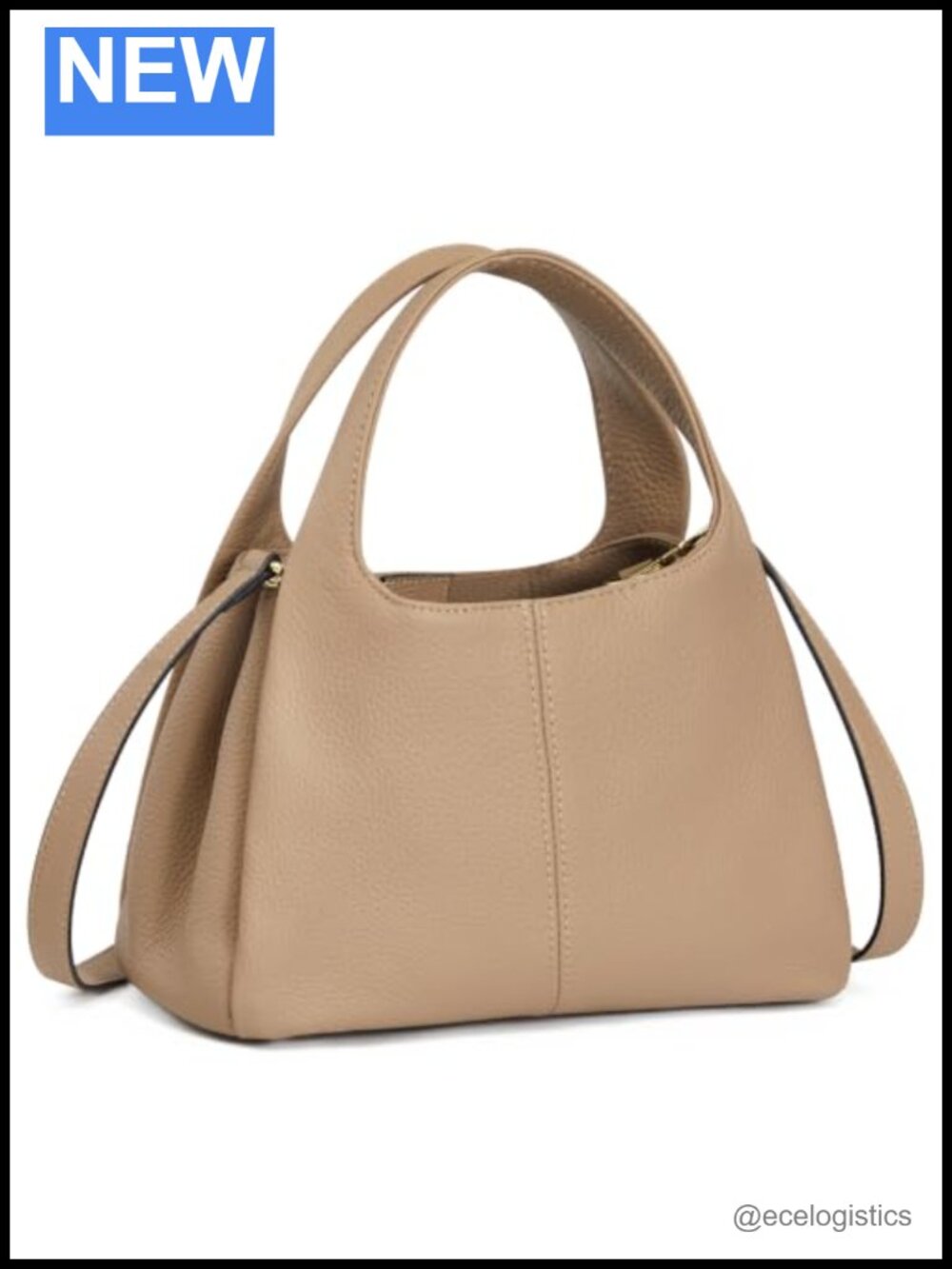 Genuine Leather Satchel Handbag Women Crossbody Purse Top Handle Bag